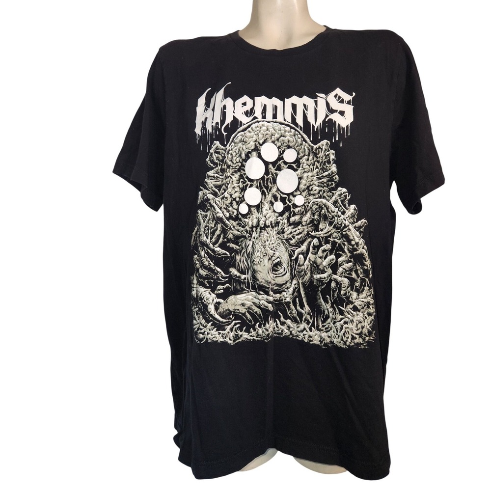 Khemmis Doom‎ Metal Band Graphic T-Shirt Black XL Bella Canvas Beyond the Gate